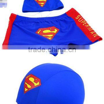 GZY Boys cute swimsuits superman beach clothes Swim trunks for kids in bulk