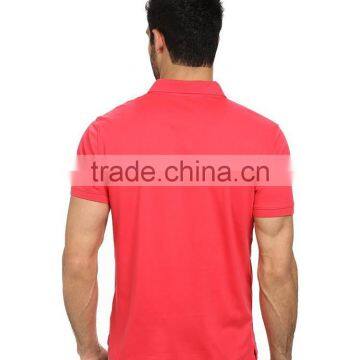 2015 Collar Design Mens China Factory Pique Polo Fabric Design Mens Polo Shirt photo-3
