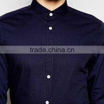 New Style Fashion Design Men's Shirt Fancy Design Men Shirt With Cutaway Collar