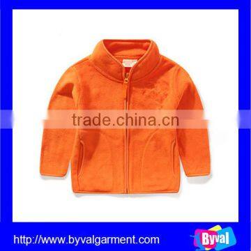 High Quality Zipper up Plain Kids Hoodie With Custom Printing photo-3