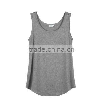 100% Cotton Womens Loose Fit Tank Top Relaxed Basic Sleeveless Shirt photo-6