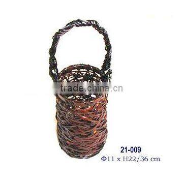 Bamboo flower basket