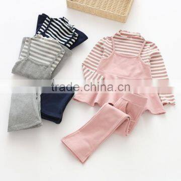S60616B 2017 Pure Cotton Sets Flase Two Pieces for Baby Girls Clothers photo-5
