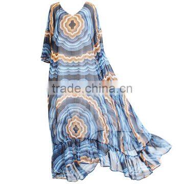 Z&M Maxi Beach Dress Ladis Maxi Dress Floral Maxi Dress Sleeveless photo-6