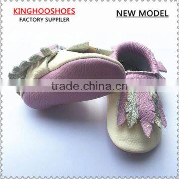 2016 New Design Factory Price Wholesale Moccasins Baby Moccasins photo-2