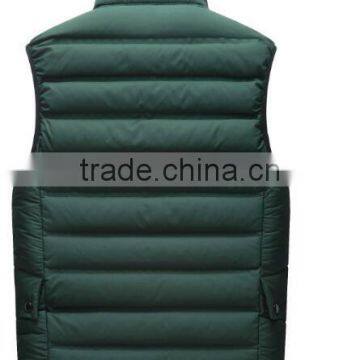 2016 Man Winter Down Vest With Factory Price