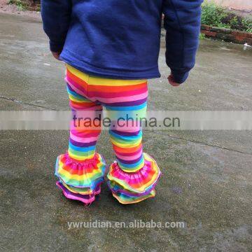 china suppliers children garments clothing leggings toddler girl cute baby girl icing legging rainbow tight leggings