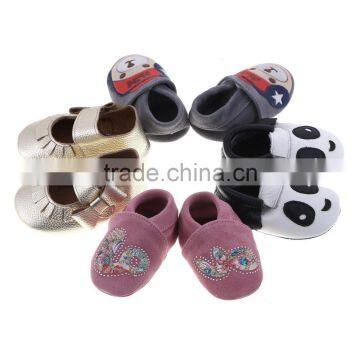 Embroidesy 100% Cow Leather Moccasins for Babies photo-5