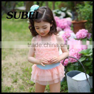 2016 Children Swimwear Children Swimwear Piece Girl Swimsuit photo-2