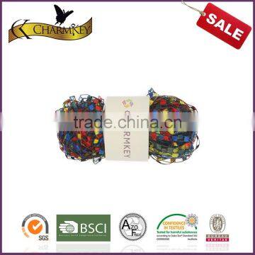 Fancy Yarns Factory Supply Colorful 100% Polyester Knitting Ladder Yarn Manufacturer Wholesale Space Dyed Knitting Yarn