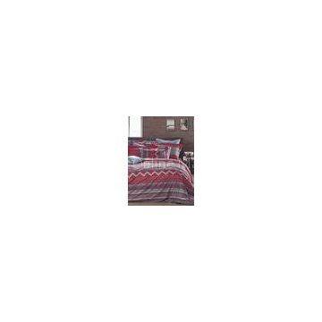 Snowflake And Deer Design Cotton Bed Set All Size Duvet For Christmas Day