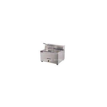 New Promotional 1 Tank 2 Basket Gas Fryer