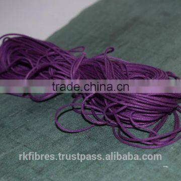 Wax Round Cotton Shoelaces