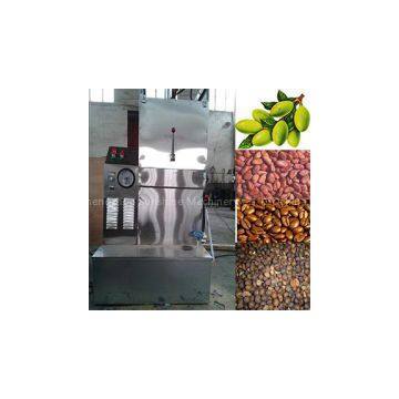 Low price more oil cocoa bean hydraulic oil press machine 200kg