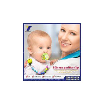Funny Silicone Pacifier Chain Clip For Baby
