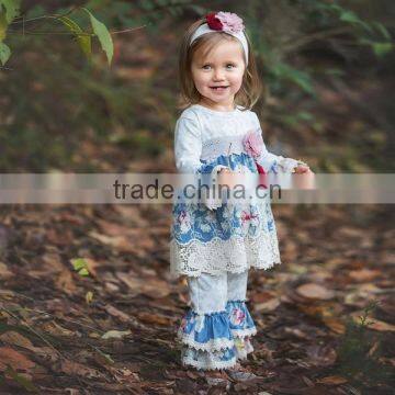 Mustard Pie New Design Boutique Kids Romper Fall Winter Toddler Baby Girl Romper photo-6