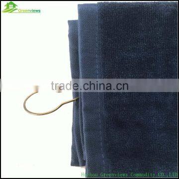 Golf Towel Wholesale 100% Cotton Logo Embroidered Golf Towels With Metal Grommet and Hook photo-3