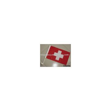 SWISS CAR FLAG