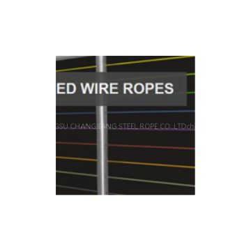 Coated Galvanized Steel Wire Ropes