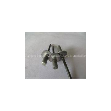 Large cap closed aluminum rivets