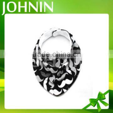 New Design Fashion 100% Organic Muslin Baby Bandana Drool Bibs photo-5