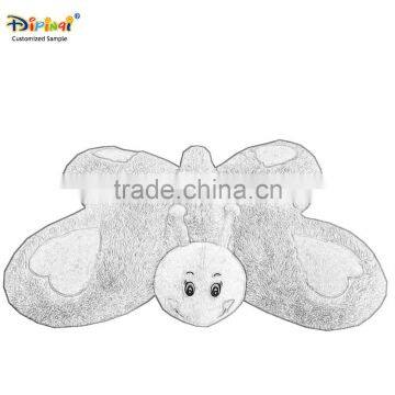 Aipinqi CBPP01 Cute Pink Butterfly Plush Pillow photo-6