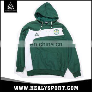 Fashion Design Big Logo Embroidery winter Fleece polo sport hoodie