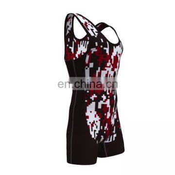 Custom Sublimation Youth Cool Wrestling Singlets photo-6