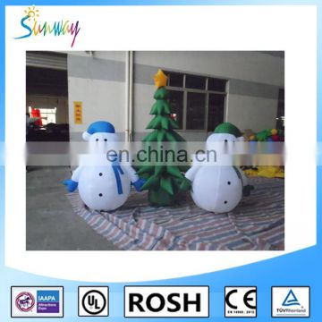 Sunway High Quality Commercial Snow Globe Inflatable Inflatable Christmas Snowman