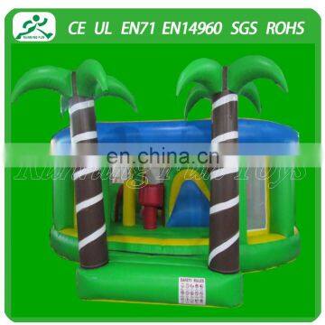 Durable jungle inflatable fun city bouncy castle house