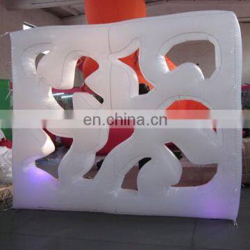 2015 hot sale Inflatable Logo Wall with LED lights