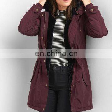 Cold Weather Clothing Woman Fashion Jacket Thicken Windbreaker photo-2