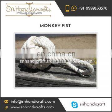 2017 Hot Selling Handmade Monkey Fist Keychain Manufacturer