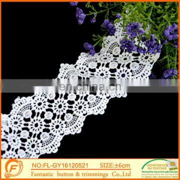 Flower Trimming laces And White lace China fabric lace Wholesale Tassels