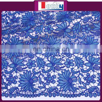 Best quality african lace fabrics guipure latest 2015 from Tokay