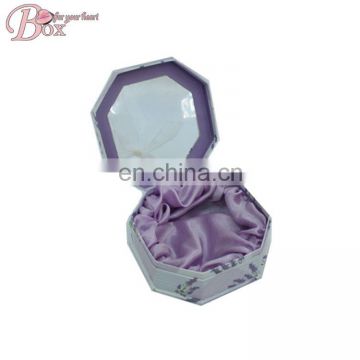 Taobao Luxury Flower Hexagon Paper Gift Packing Boxes