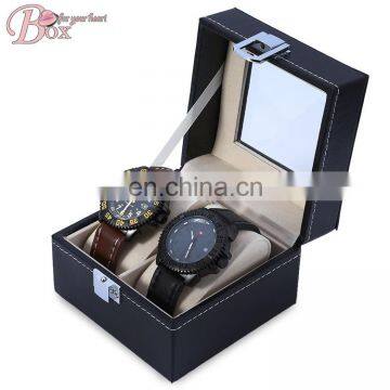 2017 Custom Watch Box Paper Rectangle Foam Inside Packaging Box photo-4