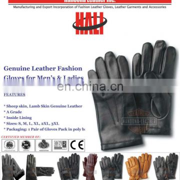 Leather Fashion Gloves | Fashion woman genuine sheepskin leather gloves