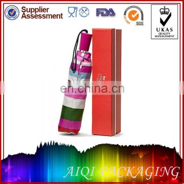 custom umbrella paper tube cardboard gift umbrella packaging box