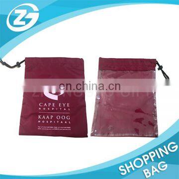 New Year Celebration Promotion Custom Small Cheap Polyester Drawstring Pouch Bag for Travel photo-3