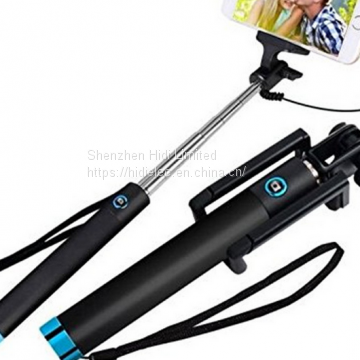 Portable High Quality Selfie Stick, Customize Selfie Stick Private Label for Cell Phone