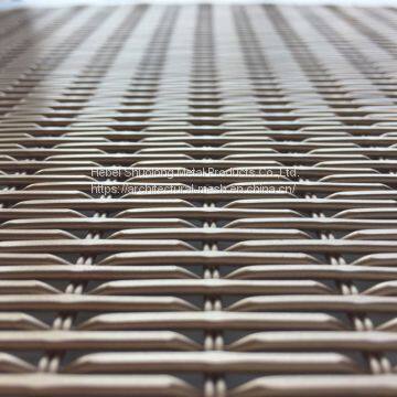XY-1228P Coppper Color Aluminum Architectural Wire Mesh photo-3