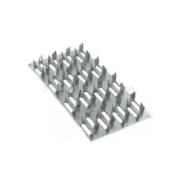 Galvanized Steel Building Material Wood Connector Custom Mending Roof Truss Nail Plate