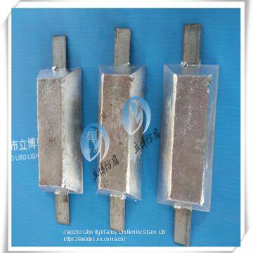 Sacrificial Zinc Anode for Boat Hull