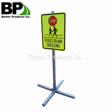 Square Telescoping Traffic Sign Posts