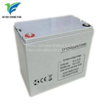 sealed 12v 55ah 20hr lead acid battery, vrla security  battery 55ah solar battery rechargeable traffic light  battery