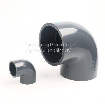 PVC 90 degree Elbow CPVC pipe fitting best factory price Corzan CPVC