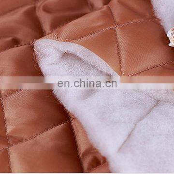 HuaLi Textile Nylon/Polyester fabric Ultrasonic quilting and pressing cotton for down jacket quilting fabric