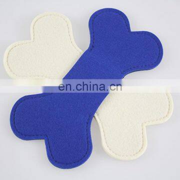 Dog Flying Disc Toy Nature Felt Soft Pet Flying Toys Interactive Playtoy Bite Toy photo-2