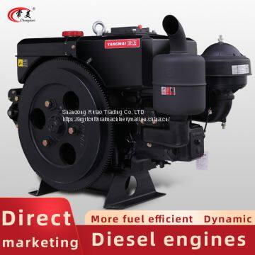 Single Cylinder Water-cooled Diesel Engine 21 HP High-end Marine Diesel Engine Agricultural Diesel Engine photo-3